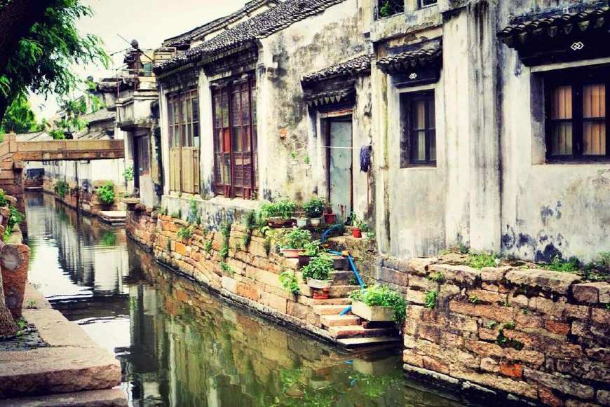 苏州烟雨江南古镇,苏州江南烟雨古镇