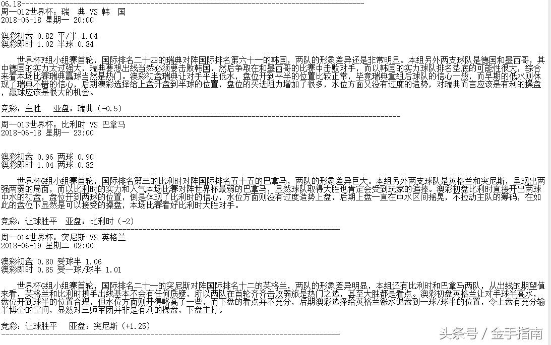 胜负彩18076期开奖结果最新消息,今日世界杯足彩推荐分析预测最新