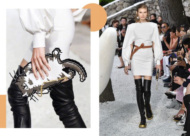 lv定制款狗狗包,lv上画熊猫的包