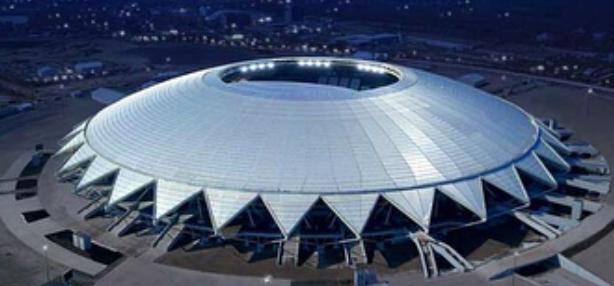 世界杯场馆中的热情体验