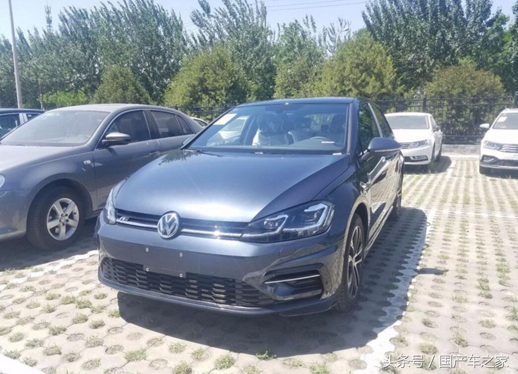 高尔夫7.5代r-line达喀尔蓝试驾,高尔夫r-line达喀尔蓝价格