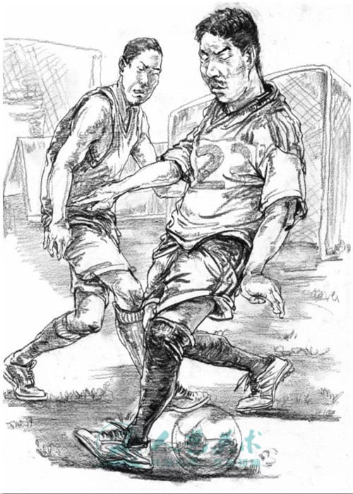 人艺画画,人艺美术速写