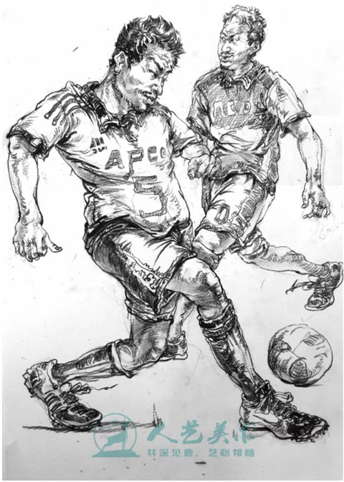 人艺画画,人艺美术速写