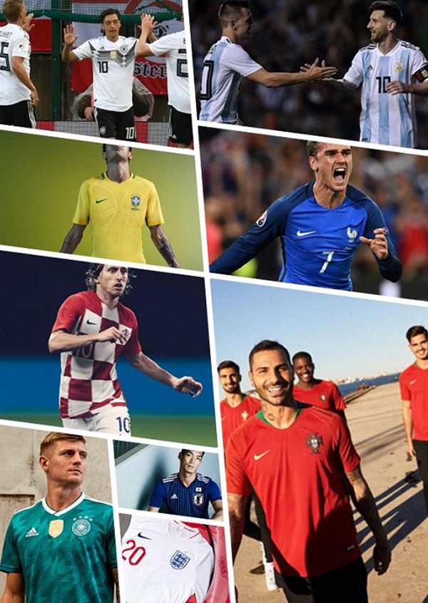 2002世界杯32强球衣,复古潮流球衣足球