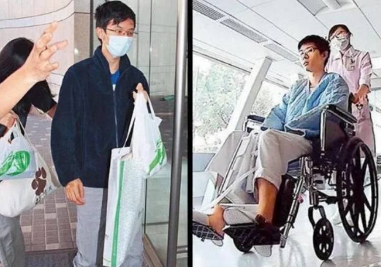 甄子丹大儿子真实照片,甄子丹晒与大儿子合影图片