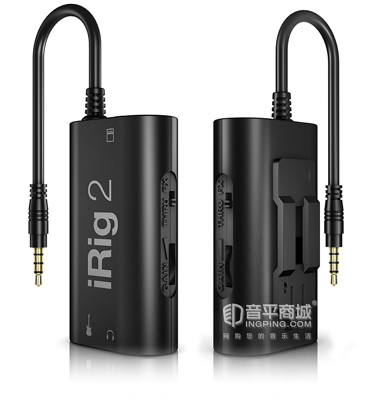 IK,IK-MultimediaiRig 2吉他/贝司音频接口