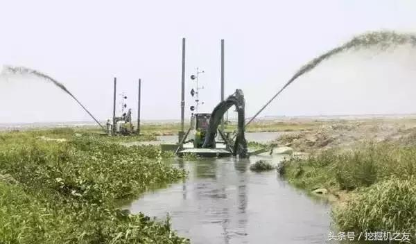 不同国家水上挖掘机,不同国家的水上巨型挖掘机