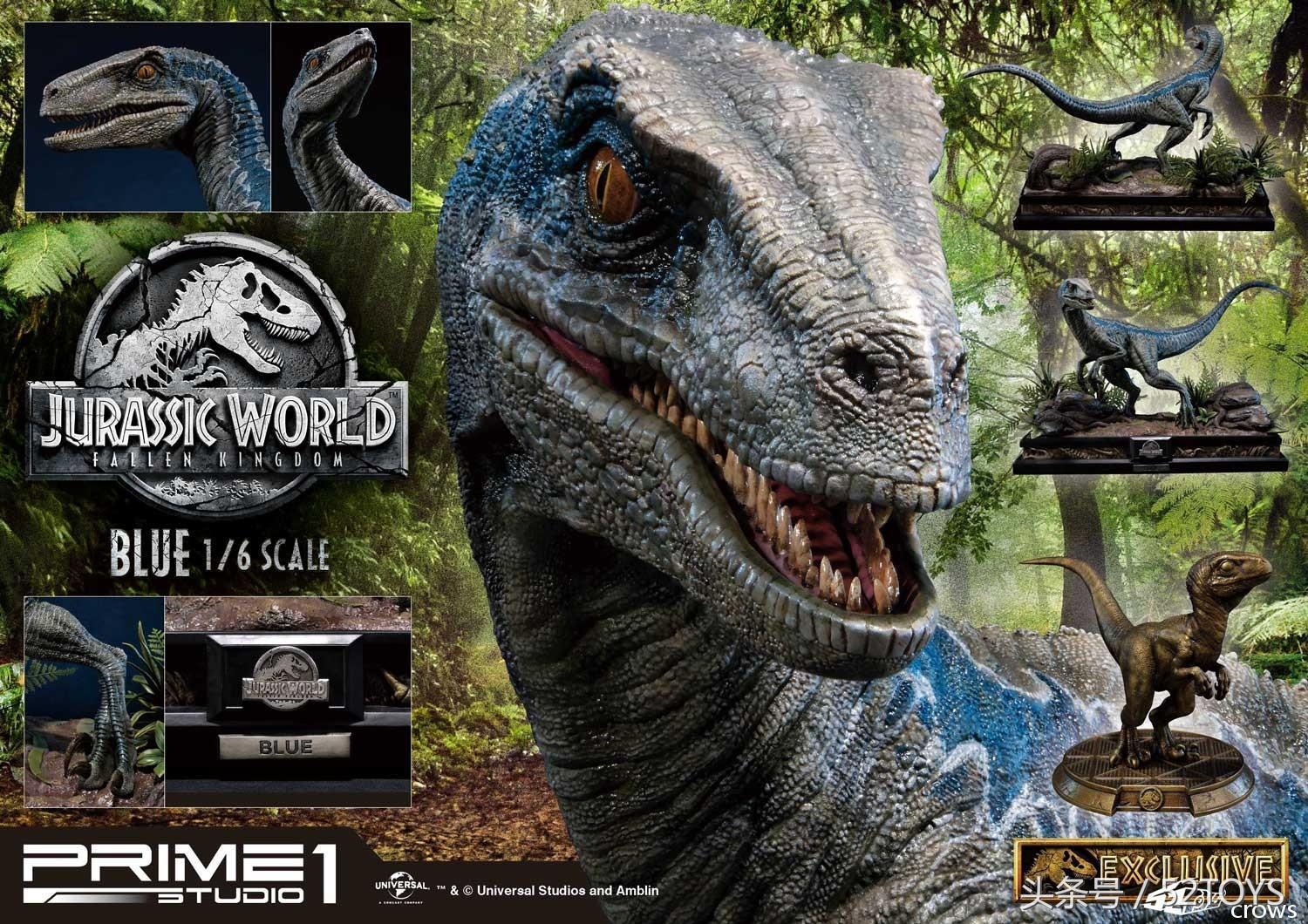 prime1studio迅猛龙,侏罗纪世界迅猛龙布鲁怎么做的