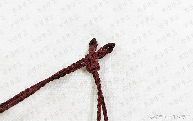 锁骨链编法教程大全,手工编织双层锁骨链绳子教程