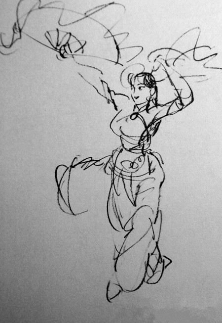 陈玉先速写欣赏图片,陈玉先100张速写作品