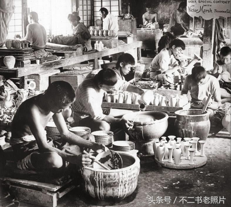 百年前的日本,日本最大的横滨市