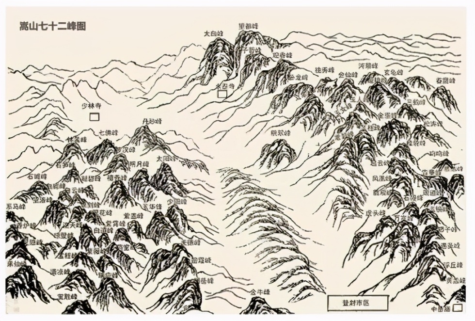 嵩高维岳峻极于天出自哪,嵩山72峰之峻极峰