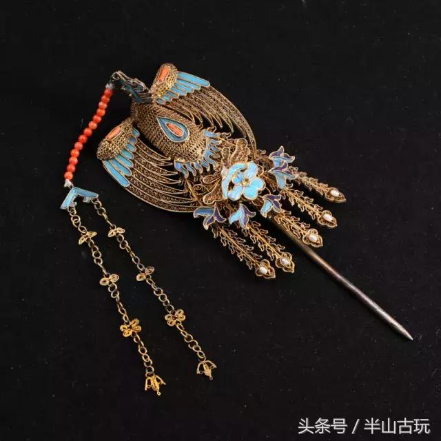 秦汉时期的首饰制作典型工艺,点翠工艺金银首饰制作工艺