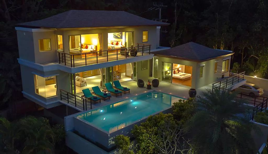 泰国普吉岛树屋别墅酒店,普吉岛蓝湾海滩度假酒店