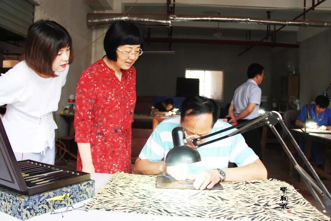 匠心独具，砥砺前行——海门总工会领导实地考察紫翔龙生产基地