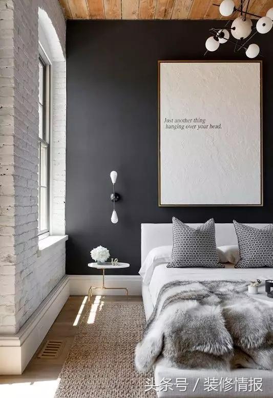 掉灰严重的墙怎么拯救,最实用最大气的卧室背景墙