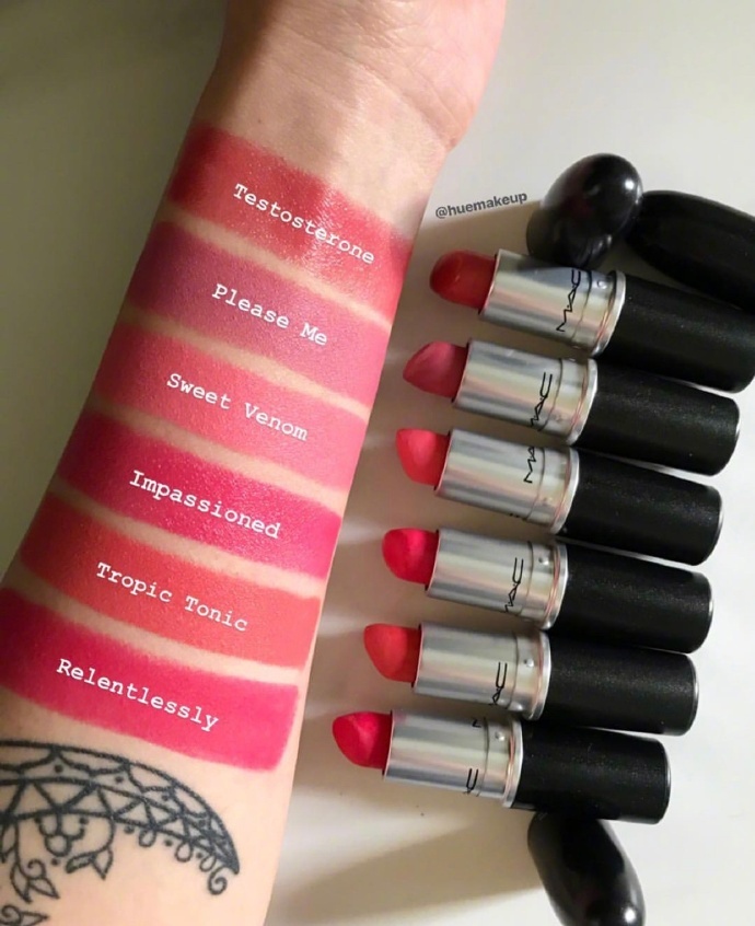 mac子弹头推荐色号新款,mac子弹头经典系列最值得入