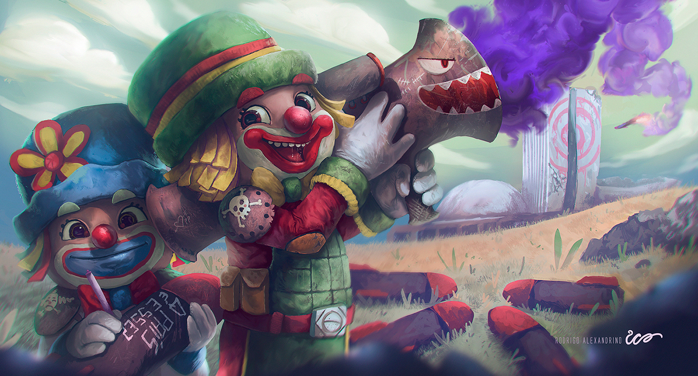 插画procreate绘画教程,rodrigo插画大全