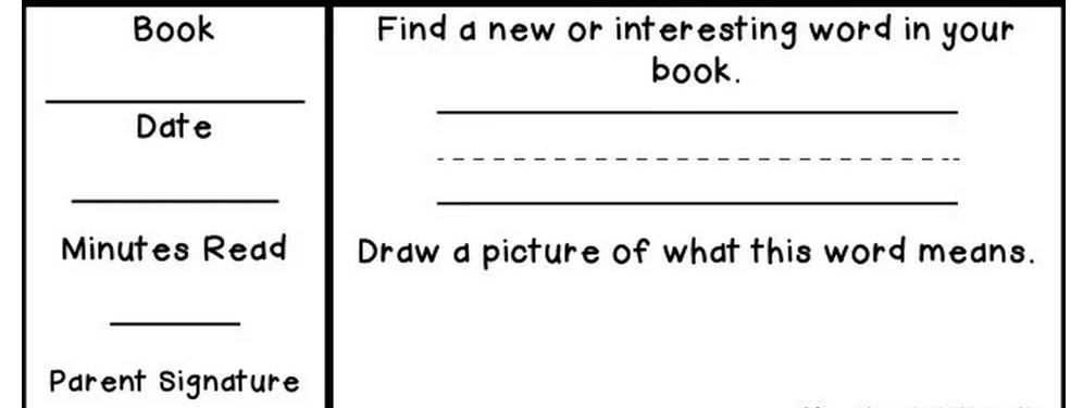 美国孩子需要读、写、画才能完成的阅读日志，应该怎么给学生用？