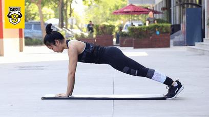 只要练腹肌动作就会练到腹横肌,简单的腹肌马甲线人鱼线训练