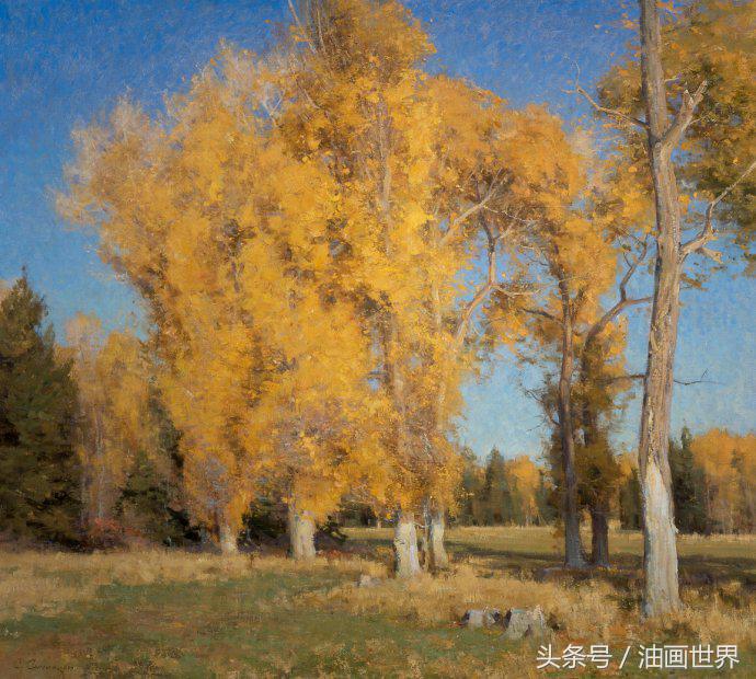 法国画家lucdidier风景油画欣赏,俄罗斯画家阿列克谢的风景油画