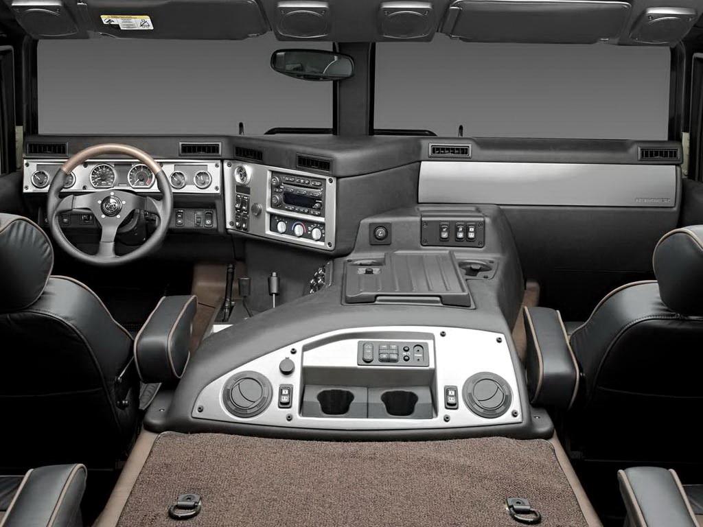 防弹越野车悍马h1皮卡,悍马h1越野车碰撞测试