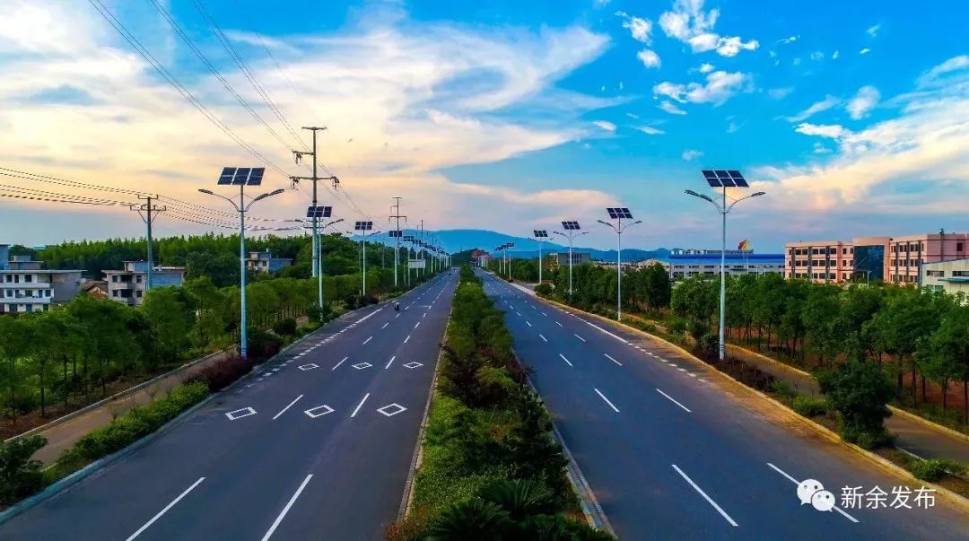 新余未来的中心城区规划图,新余8大片区