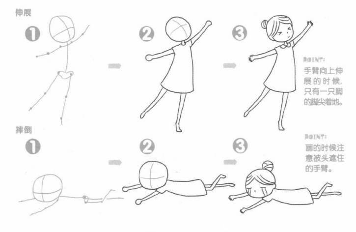 q版人物萌图少女可爱简笔画古风,人物简笔画卡通可爱的女孩迪士尼