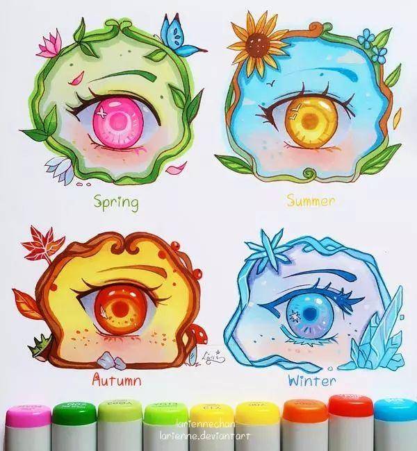 如何画眼睛教程超详细真实,初学者画眼睛五种简单方法速成