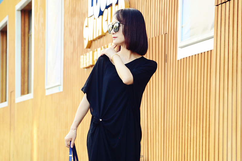 「Dyan迪扬」街拍搭配气场不能输夏日外出怎能少防晒