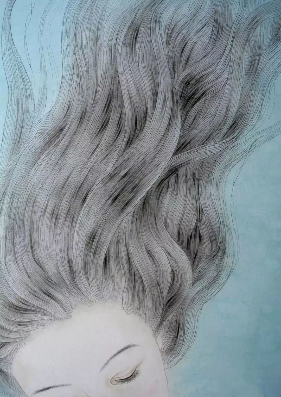 太美了！轻柔曼透，香艳的极致诱惑，国画欣赏