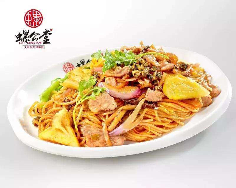 炒螺蛳粉菠萝,螺蛳粉先生炒螺蛳粉