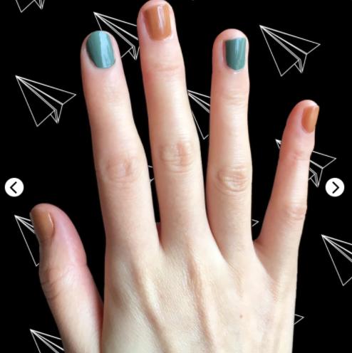 指甲油绝美搭配,指甲油大合集