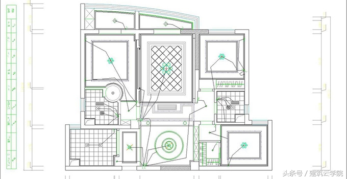 家装网络施工布线图解,布线施工中的注意事项