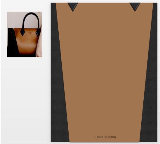 原创手账素材,lv手帐记事本