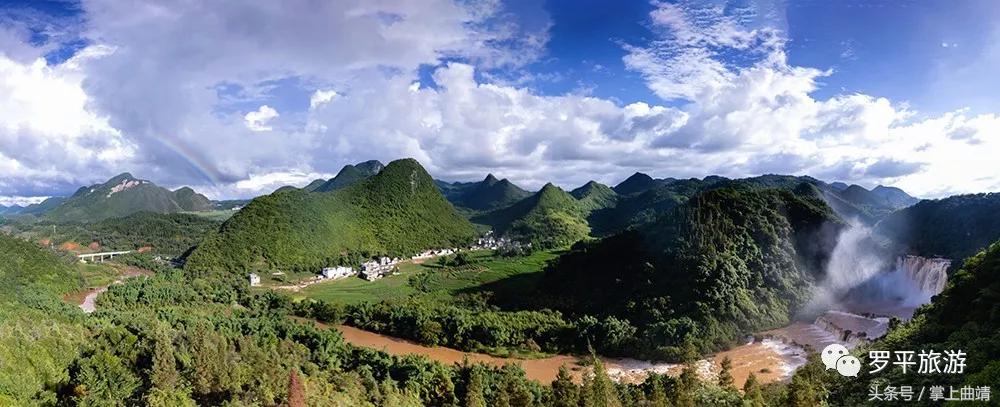 来看看罗平九龙瀑布,罗平九龙瀑布最佳观景时间