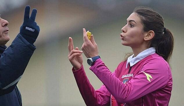 世界杯漂亮足球女裁判,世界杯最漂亮足球女裁判