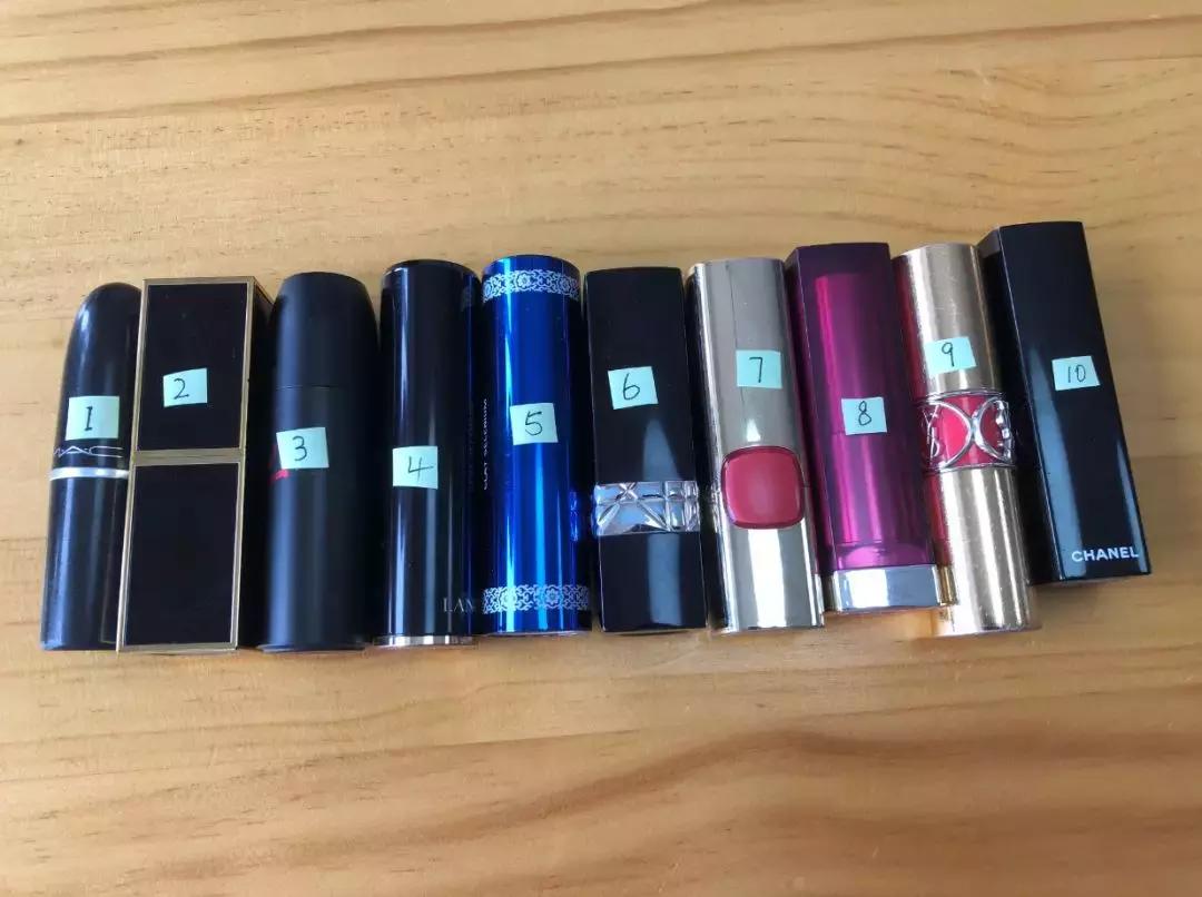 ysltf口红试色,紫罗兰口红测评