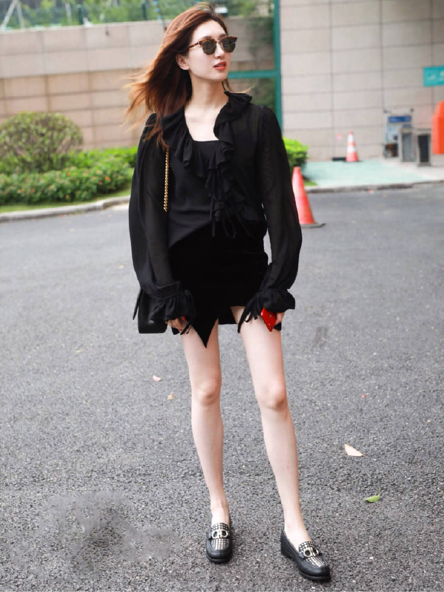 江疏影短裙新款,江疏影时尚混剪