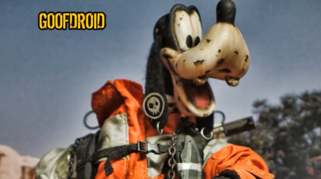 迪士尼“硬核武装风”手办，米奇手持斧头，唐老鸭“电锯惊魂”！