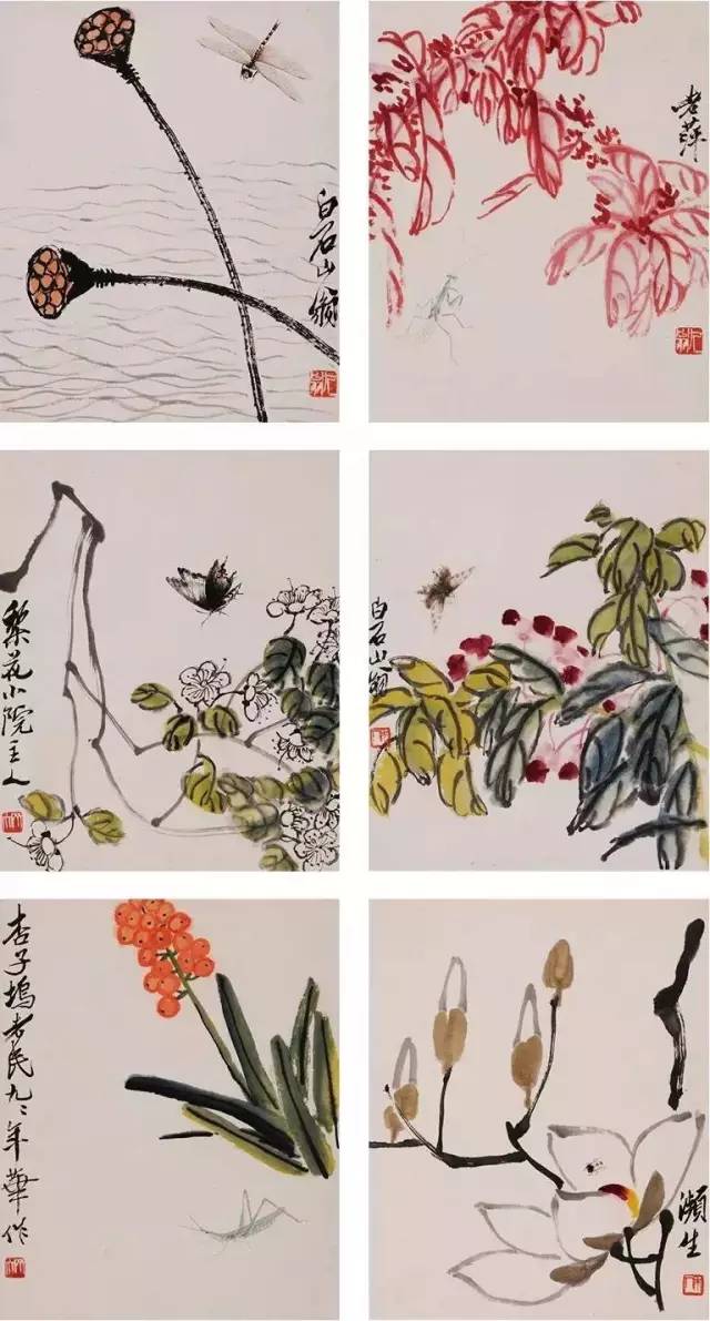 齐白石绝妙山水画,齐白石有哪些好看的作品