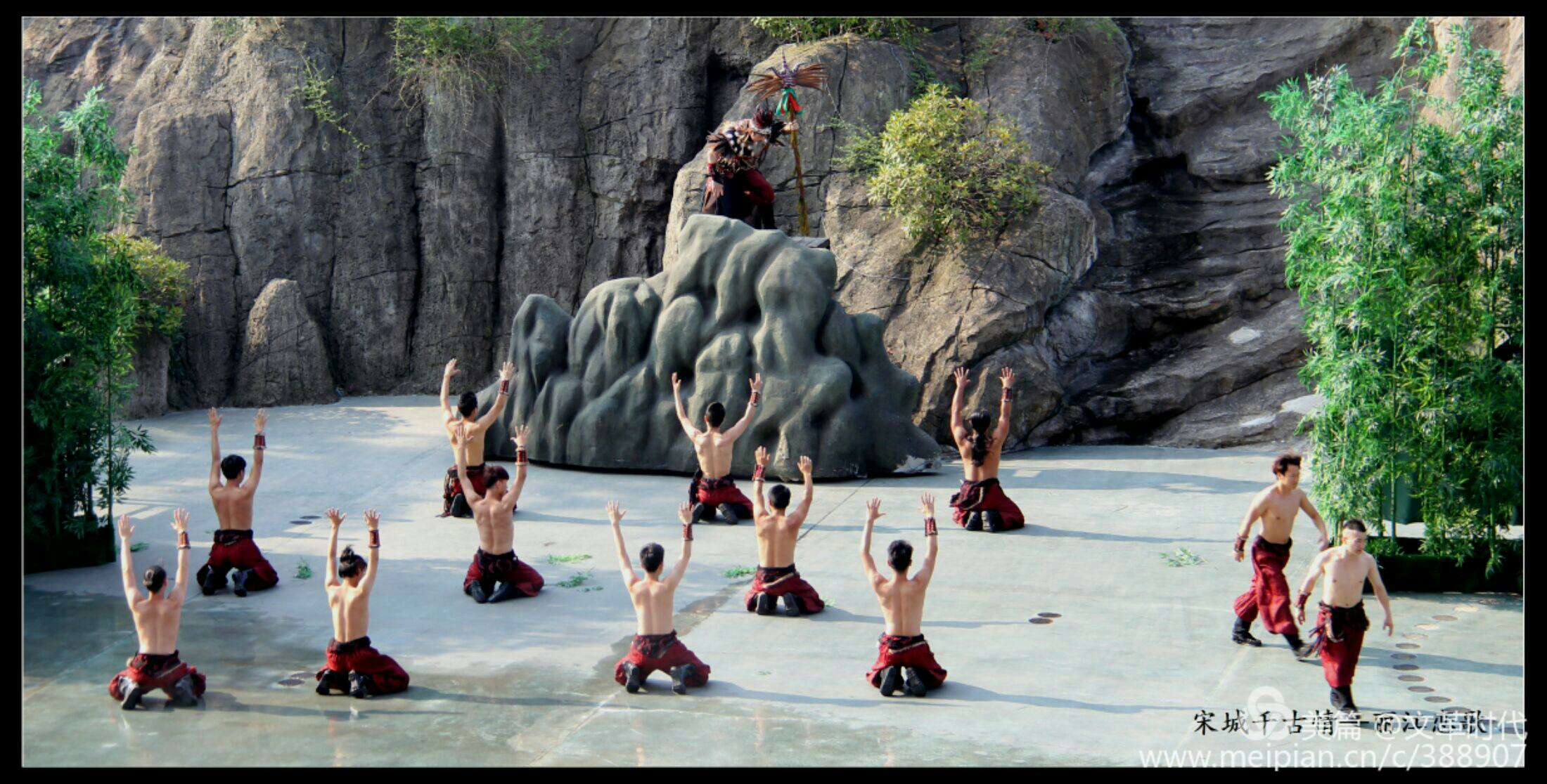 宋城千古情演出和丽江恋歌,杭州宋城千古情丽江恋歌