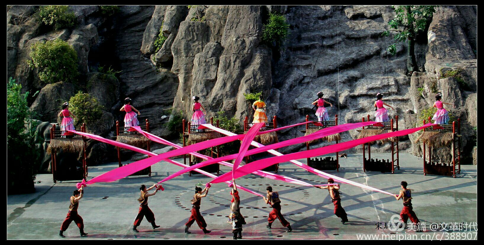 宋城千古情演出和丽江恋歌,杭州宋城千古情丽江恋歌