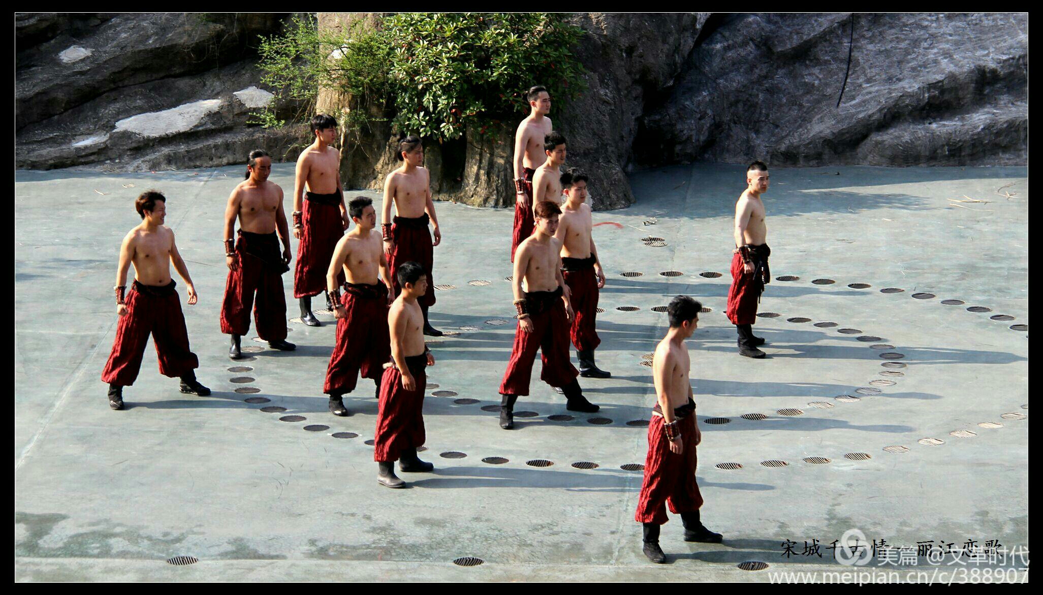 宋城千古情演出和丽江恋歌,杭州宋城千古情丽江恋歌