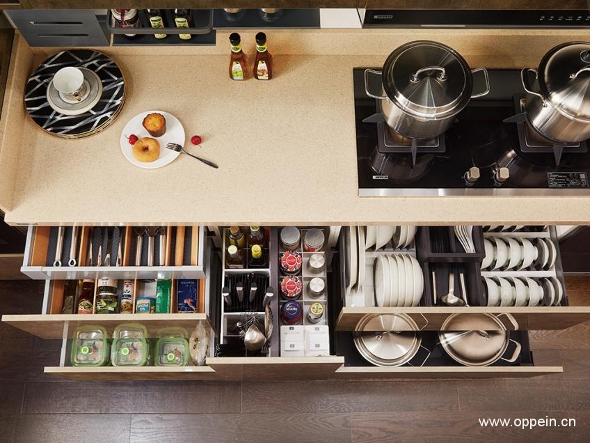 欧派橱柜新中式全屋定制,欧派橱柜12800套餐一览表2021