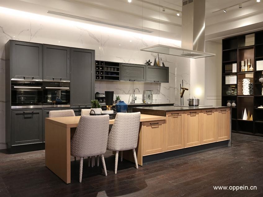 欧派橱柜新中式全屋定制,欧派橱柜12800套餐一览表2021