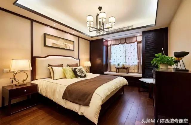 中式无主灯客厅吊顶效果图,80平客厅法式吊顶