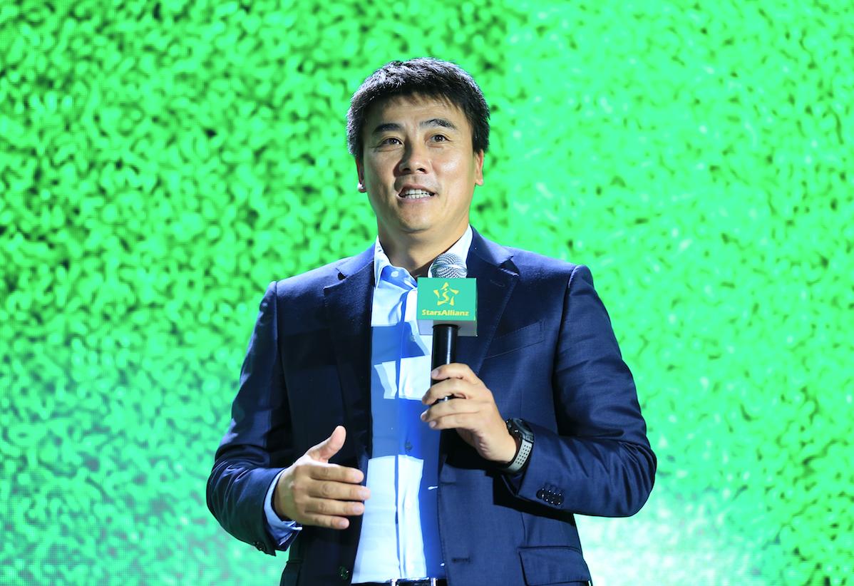 2014年世界任意球大师赛,奥古斯托任意球山东鲁能