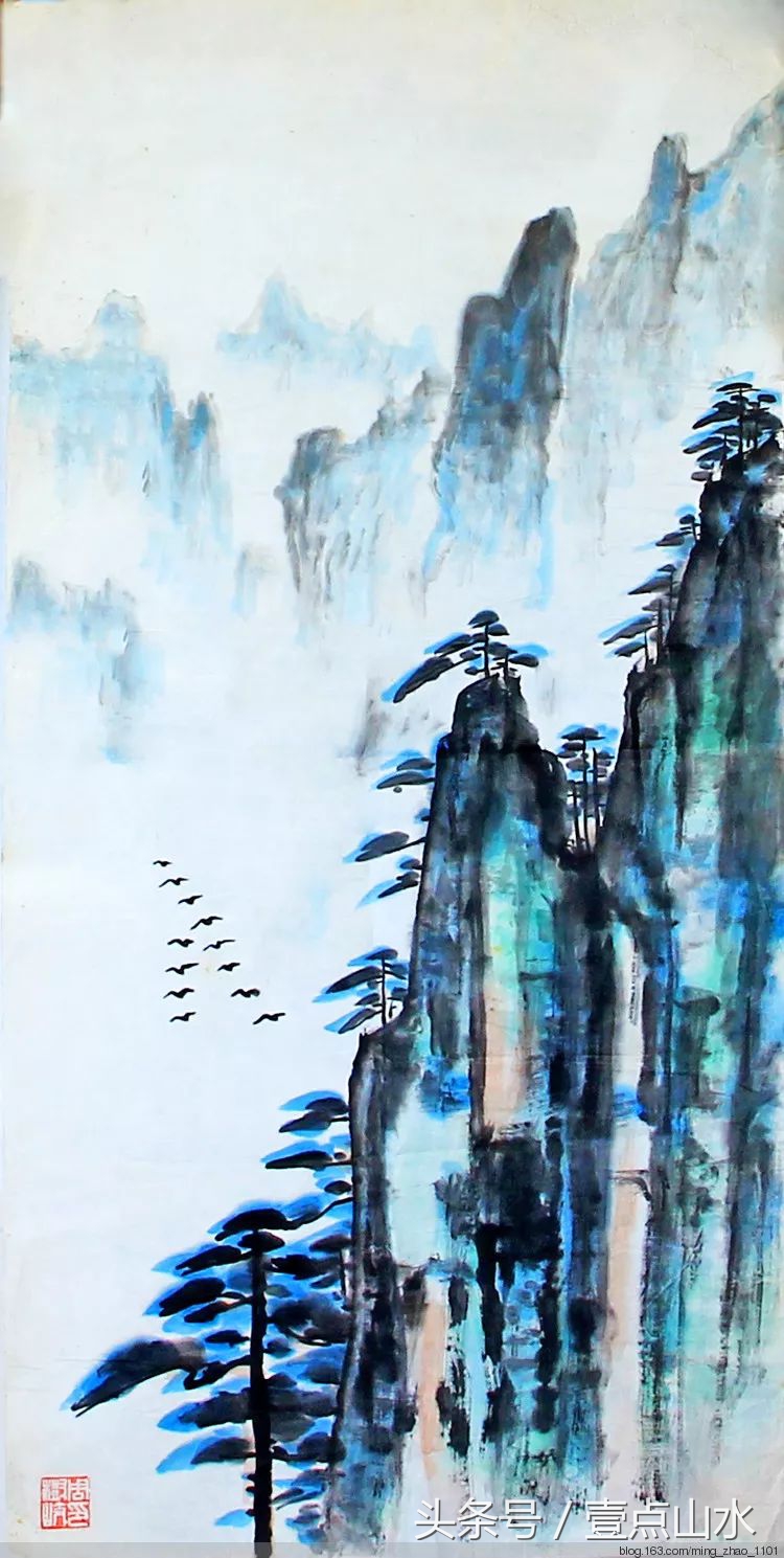 画山水风景画入门教程,山水画入门教程从零开始学国画