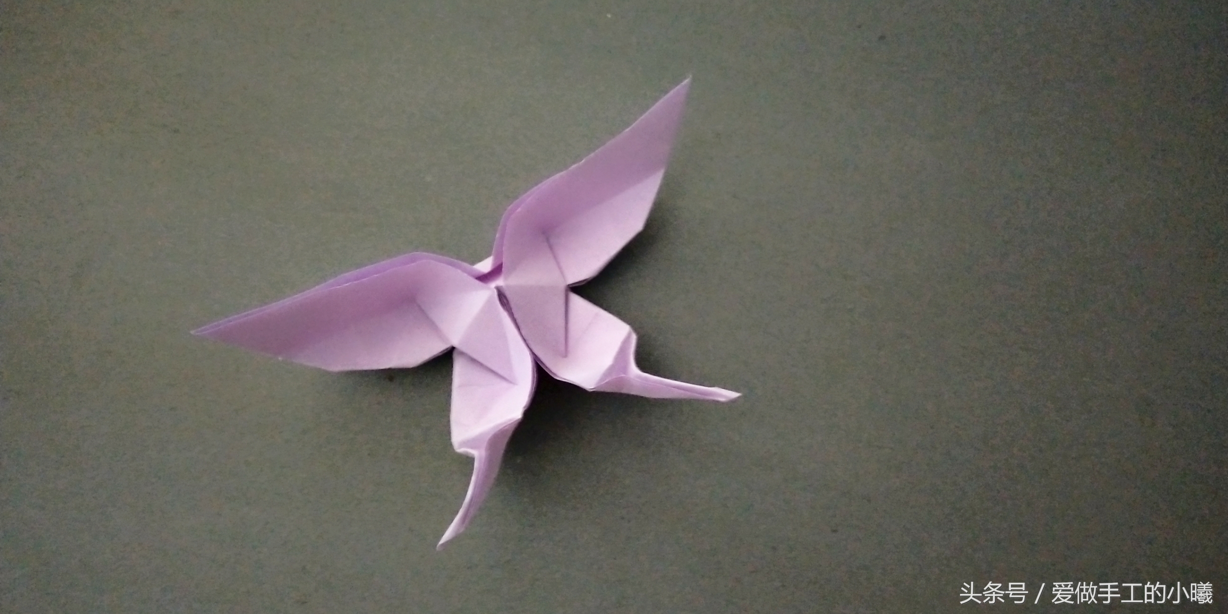 凤尾蝶怎么折视频教程,凤尾蝶折法步骤图